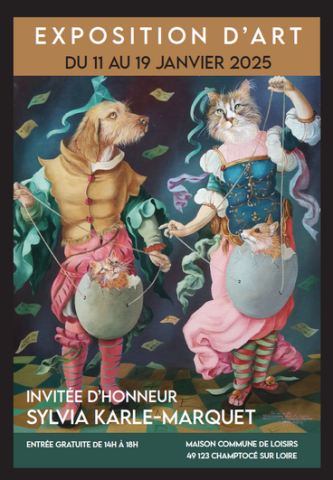 Exposition florale (Champtoc sur Loire dpt 44) du 11 au 19 janvier 2025 