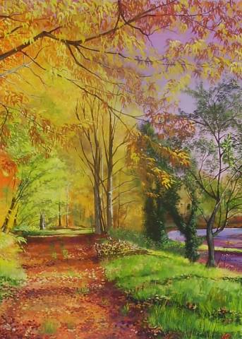 Halage d'automne