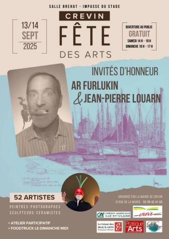 Fte des Arts (Crvin dpt 35) les 13 et 14 septembre 2025